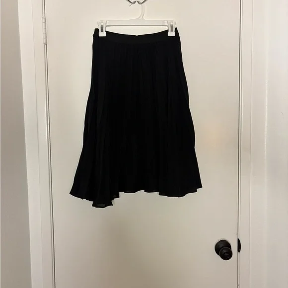Grace Karin Black A-Line High-Low Skirt Knee-Length - Picture 2 of 2